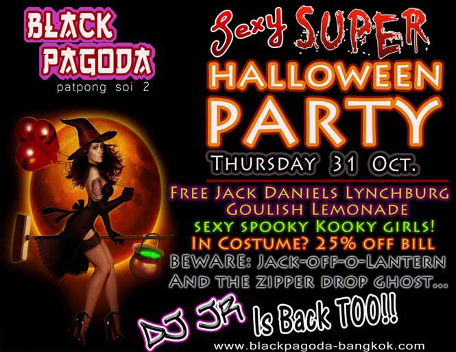 Sexy Halloween Party At The Black Pagoda Black Pagoda Halloween Party - Sexy Halloween Party At The Black Pagoda